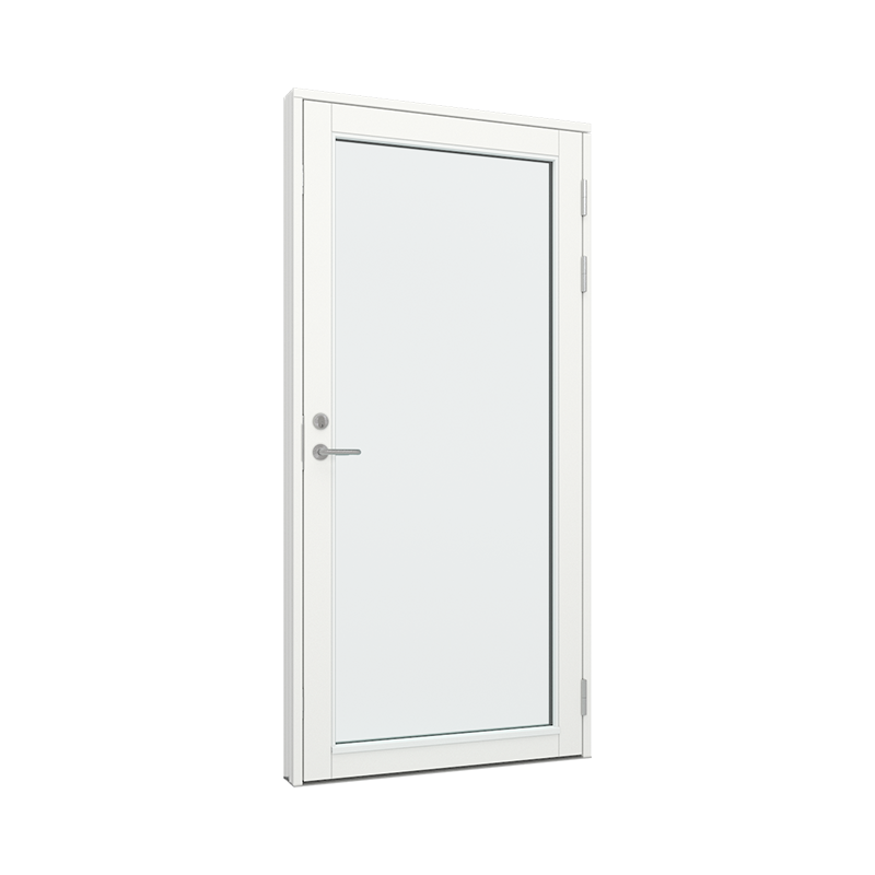 Ytterdør / utgangsdør / inngangsdør med 1 glassfelt 1 rute 1 rute Tre 66B x 163H
