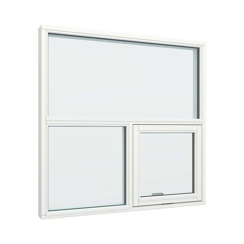 1-fags 1 rute fastkarm med toppstyrt vindu høyre i bunn Tre 120B x 120H