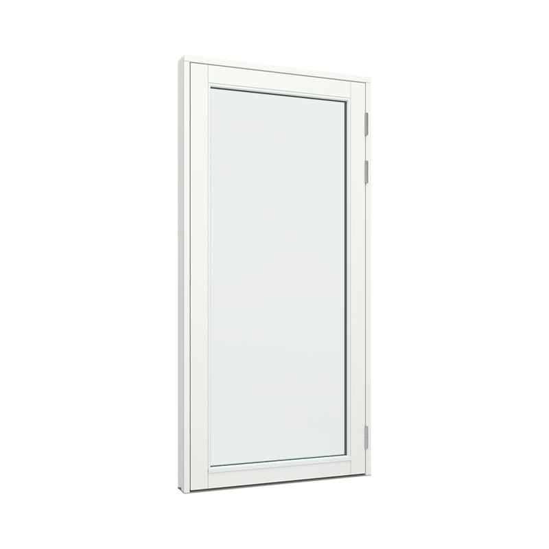 Balkongdør / hagedør / verandadør med 1 glassfelt 1 rute 1 rute Tre 66B x 172H