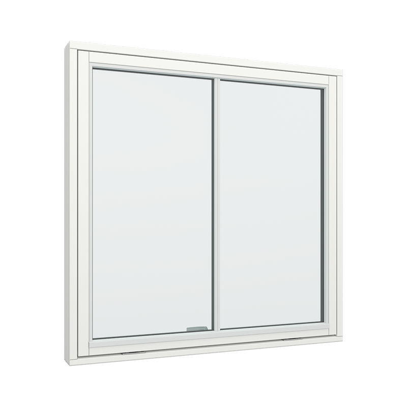 1-fags toppstyrt vindu med 2x1 glassfelt 1 rute 1 rute Tre 120B x 120H