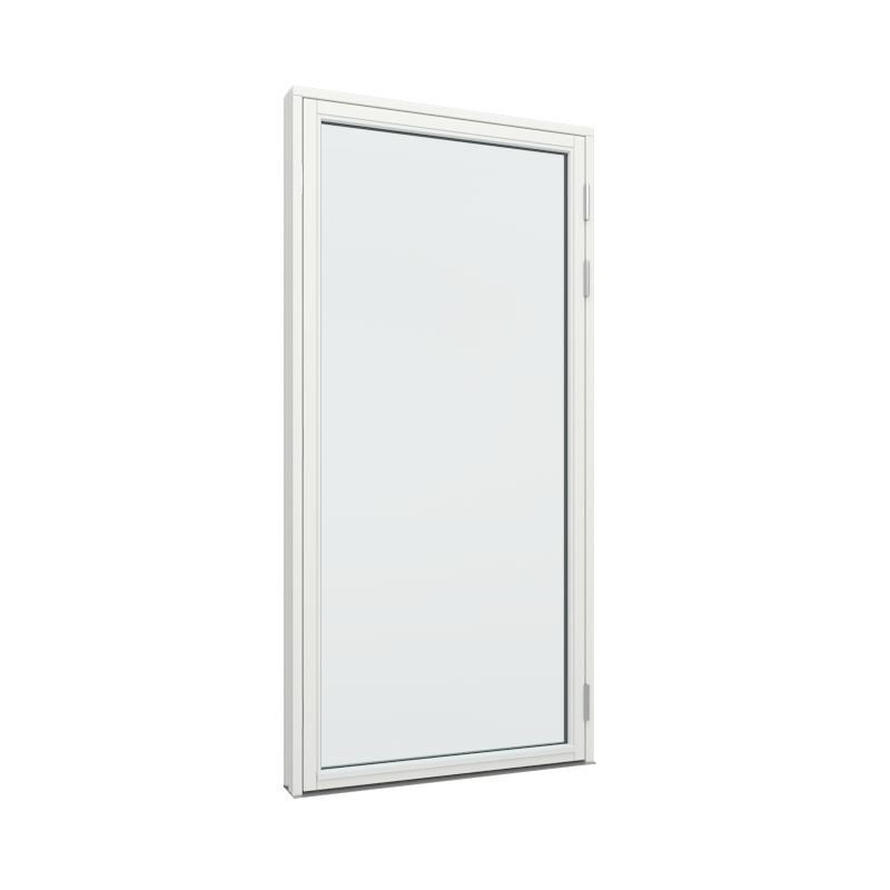 Vindusdør med 1 glassfelt 1 rute 1 rute Tre 60B x 169H