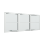3-fags toppsving vindu med fast ramme i midten, 1x2 glassfelt thumbnail