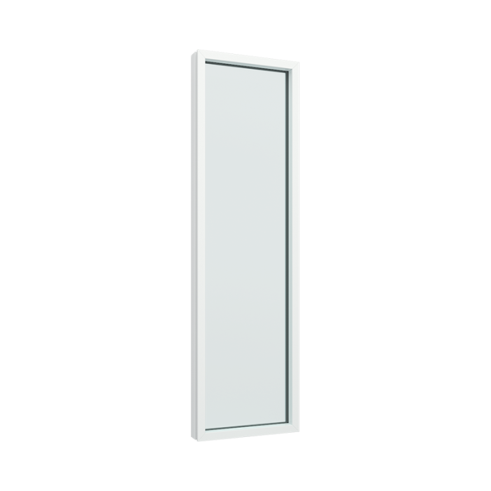 Sidefelt med 1 glassfelt