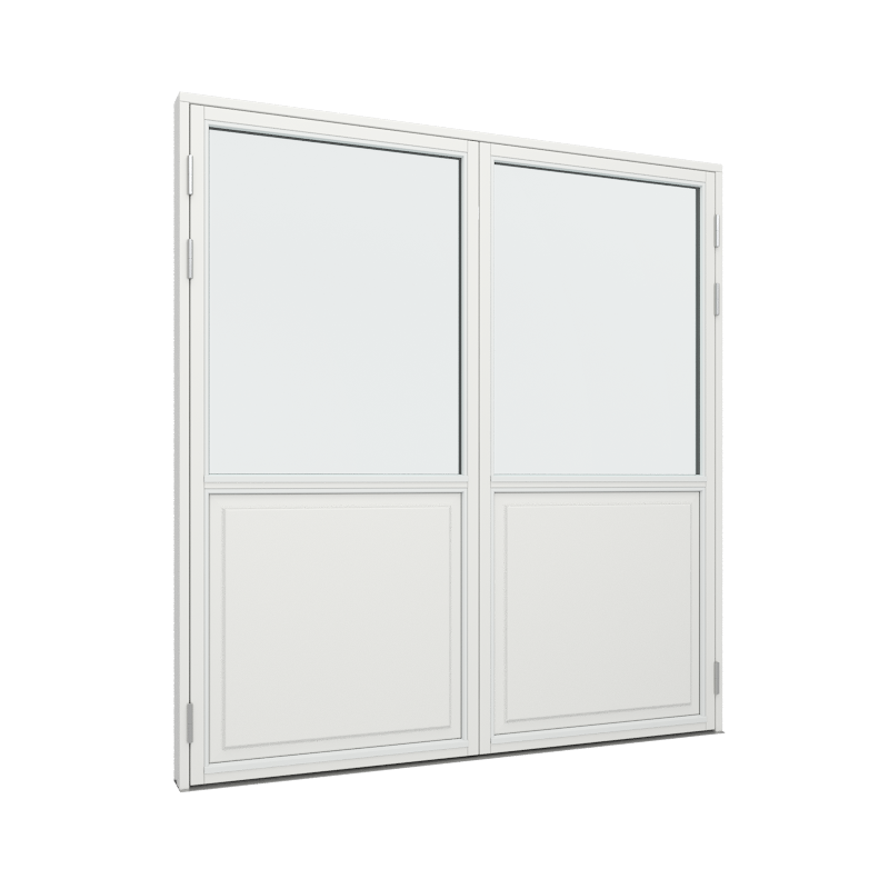 Dobbel Balkongdør SlimLine