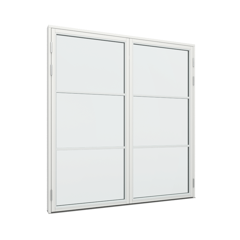 Dobbel Balkongdør SlimLine