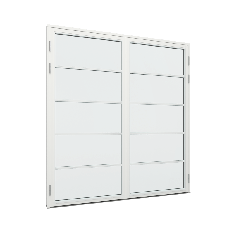 Dobbel Balkongdør SlimLine