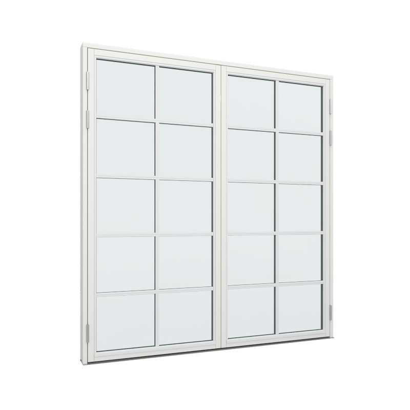 Dobbel Balkongdør SlimLine