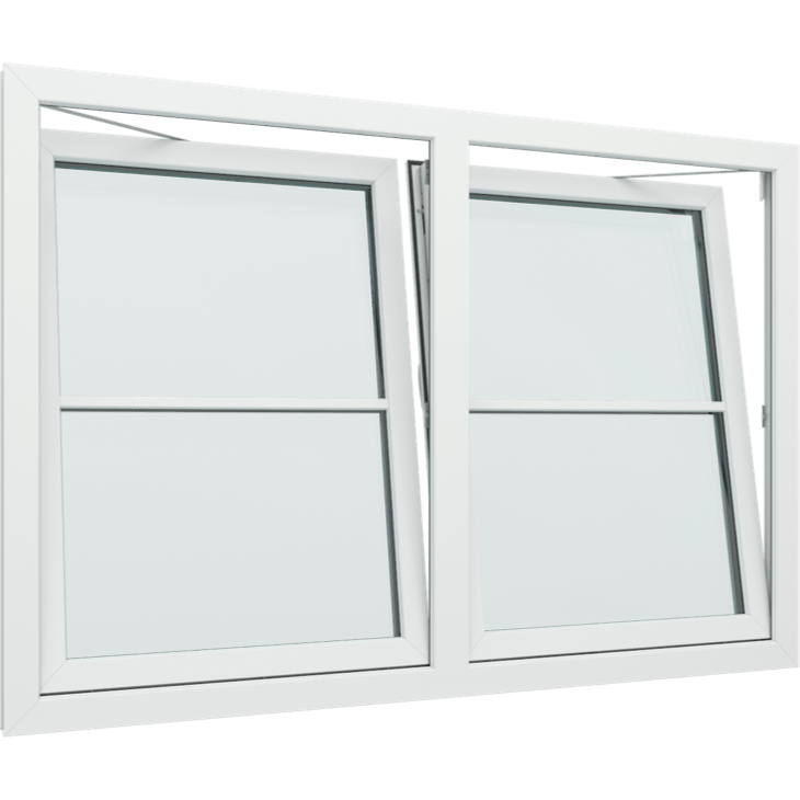 Innadslående PVC vinduer