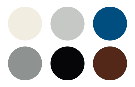 Standardfarger til tre og tre/alu